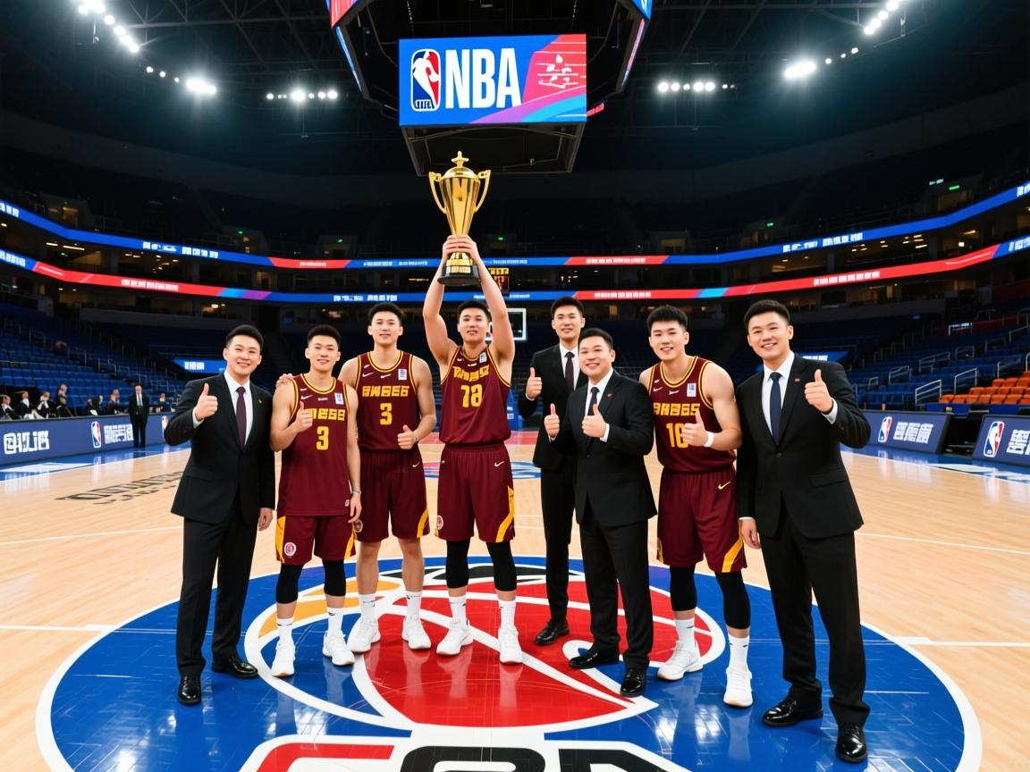 亚洲冠军代表队取得赛事胜利