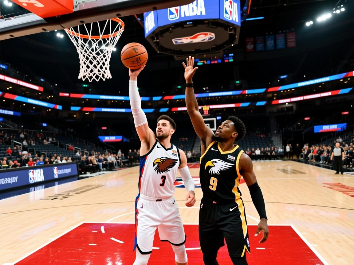 篮网击败老鹰继续保持领先  第1张