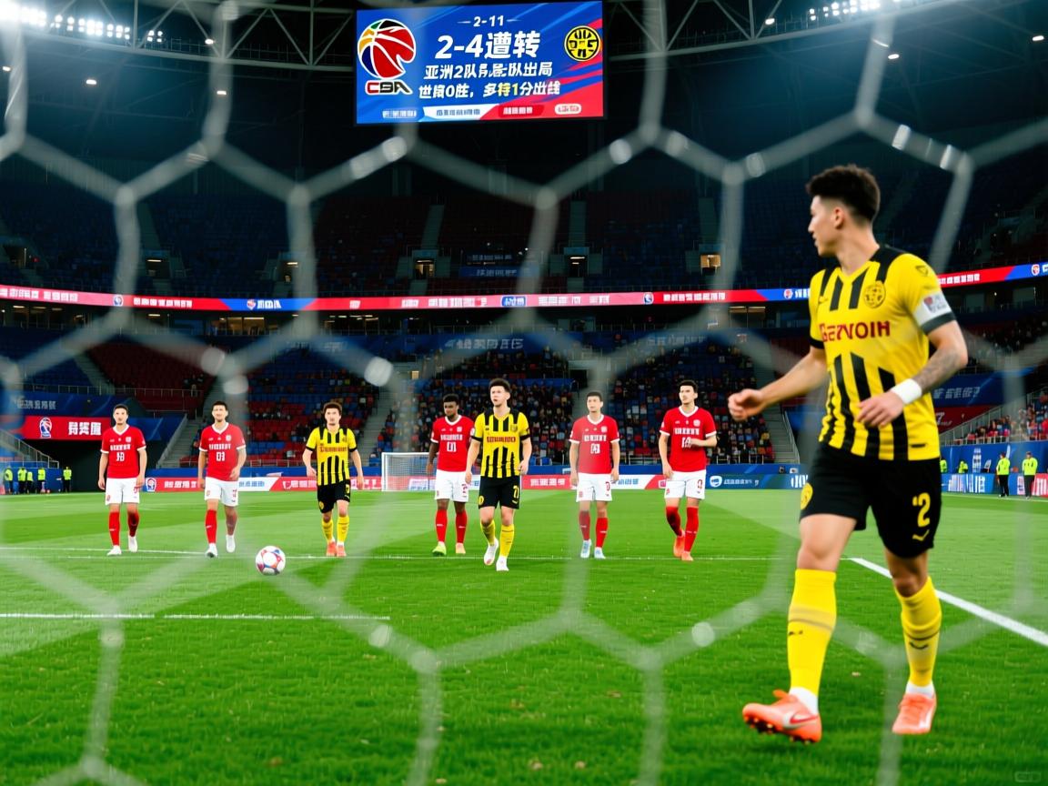 2-1领先！2-4遭逆转！亚洲2队出局，世俱杯6场0胜，多特差1分出线  第3张