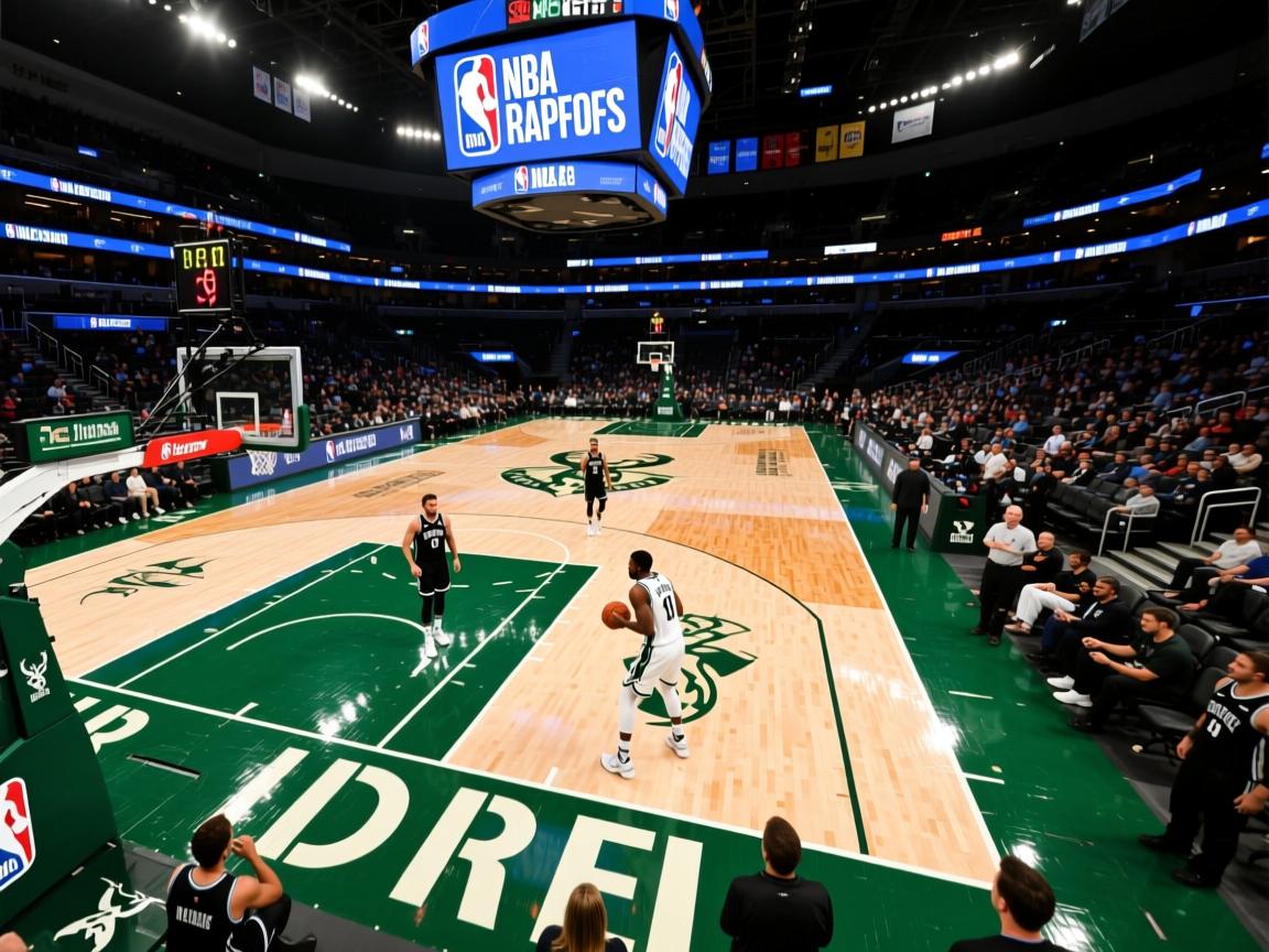 NBA季后赛次轮第一场，雄鹿主场战胜篮网  第3张